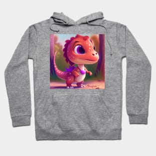 Baby Dinosaur Dino Bambino - Sophia Hoodie